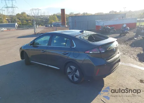 2021 Hyundai Ioniq Hybrid Limited from USA, damaged, VIN KMHC05LC7MU254282